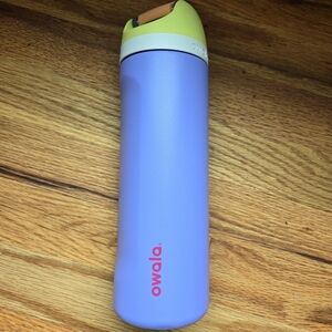 Owala Purple and Green Water Bottle